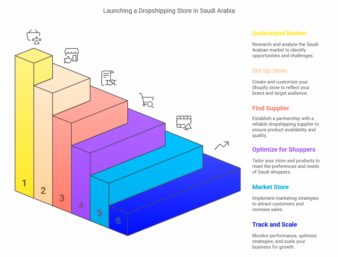 How to Start Dropshipping in the Saudi Arabia Shopify Store: A Detailed Guide